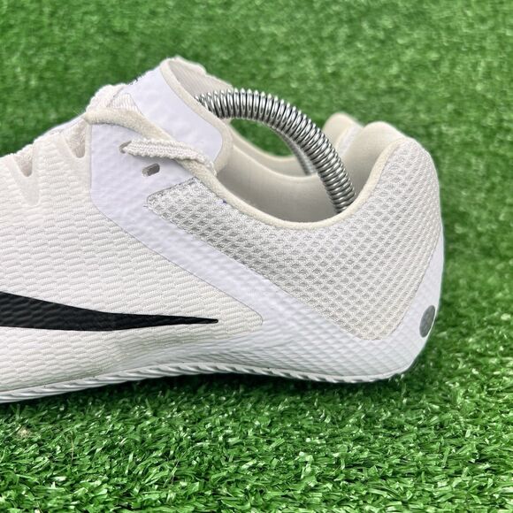 Nike Zoom Rival Sprint Track Shoes Men's 10 White Black Cleat Spikes‎ DC8753-100 - Picture 10 of 17